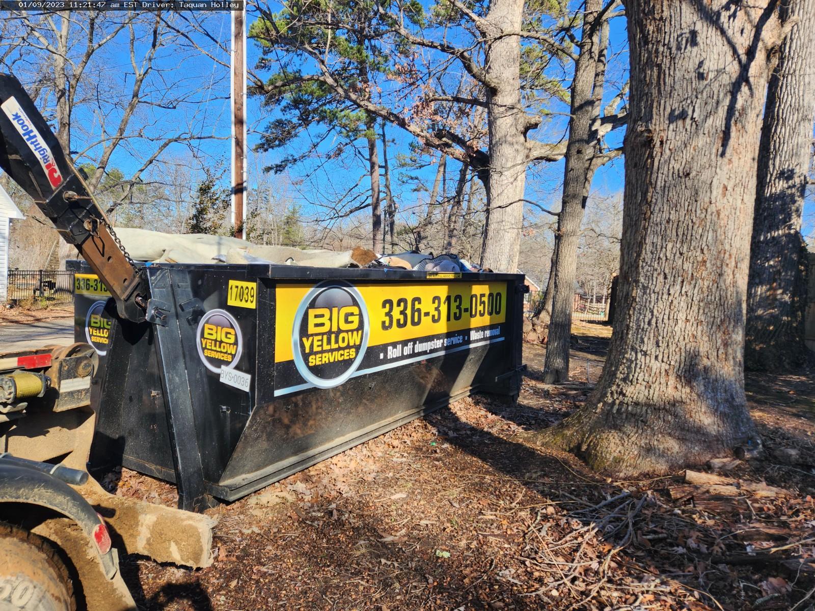 Dumpster Rental Services in Kannapolis 